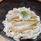 ゴボウぶっかけうどん